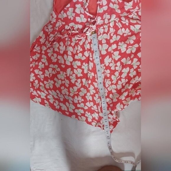 Boho Babydoll Romper Cottagecore Summer Essential Y2K Soft Girl Floral Romper - Picture 10 of 10